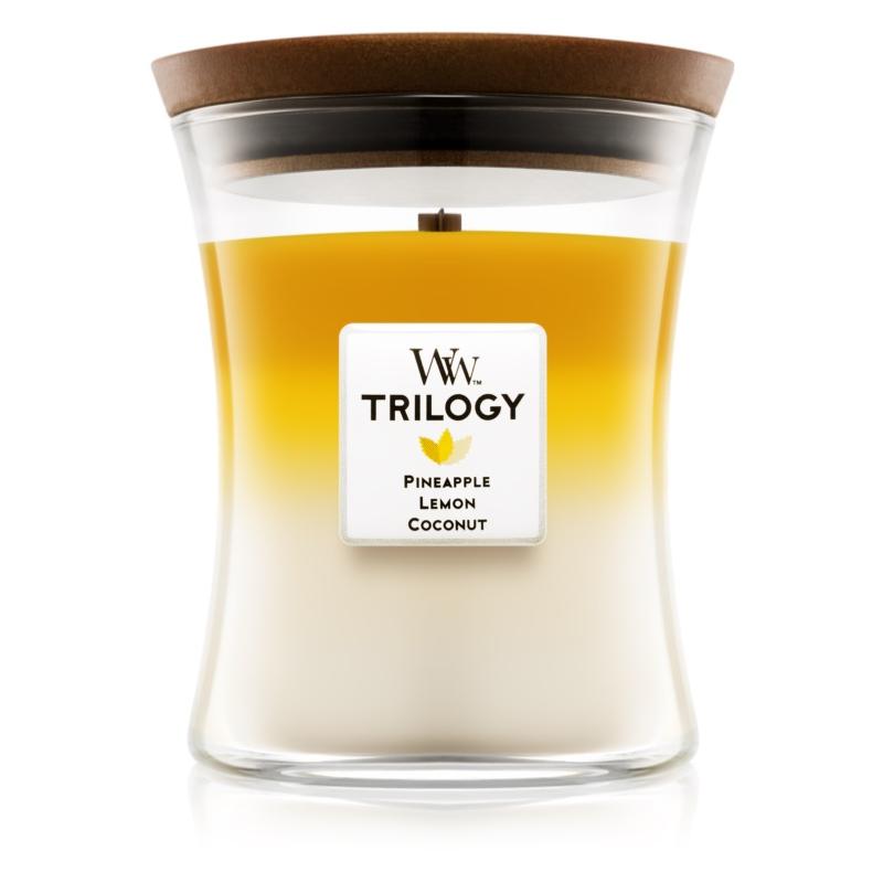 Bougie parfumée Trilogy Jarre - Woodwick